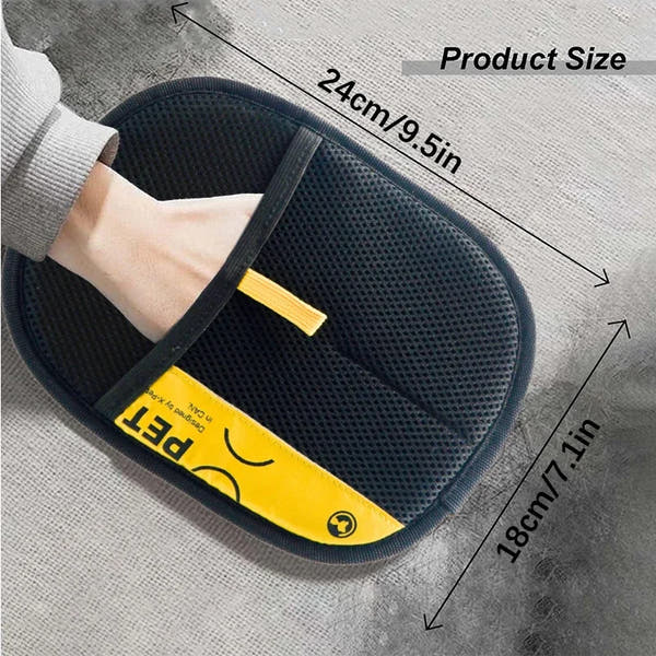 Pet Hair Remover Grooming Gloves™